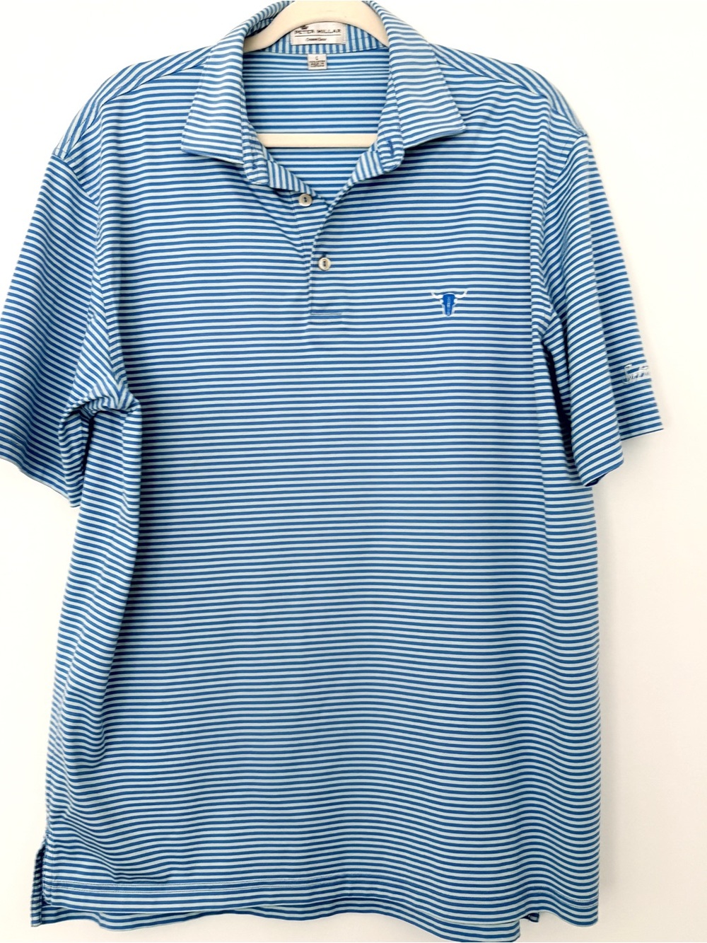 Peter Millar Crown Ease Sutton Bay Golf Shirt Size L